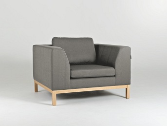 Fotel Ambient Wood 110x98x67 Kwarc/Naturalny