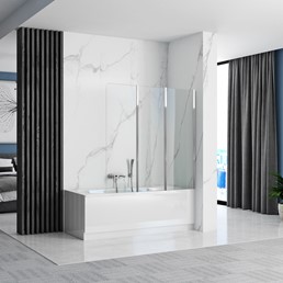 Parawan Wannowy AGAT 120 Chrom