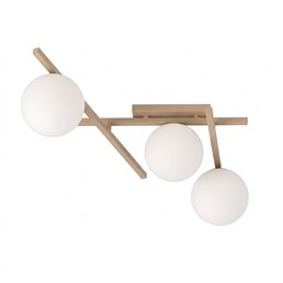 Lampa Sufitowa SMART 3 Beżowy/Opal