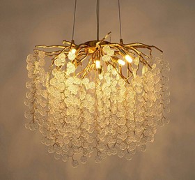 Lampa Wisząca RIVIERA 60 Złoty