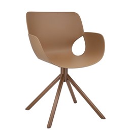 Krzesło LENNON ARM Brązowy