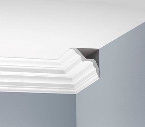 Listwa Gzymsowa Gładka LGG-34 240 cm Biały