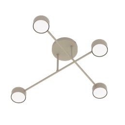Lampa Sufitowa HALO 4 Beżowy