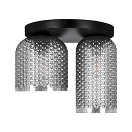 Lampa Sufitowa INGA K-5634 Grafitowy/Czarny