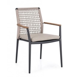 Krzesło Ogrodowe MADDOX Beżowy