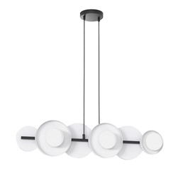 Lampa Wisząca MODEL 6 Czarny/Biały