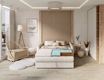 Nakładka Na Materac MALTA Z KOKOSEM 5cm 120x200