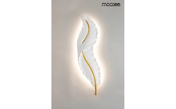 Lampa Ścienna IKAR 60 Biały/Złoty