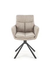 Krzesło K495 Czarny/Beżowy