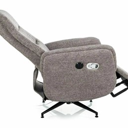 Fotel Rozkładany NESTOR RAVEN Szary