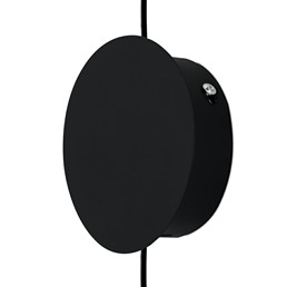 Lampa Ścienna FLUSSO WALL Czarny