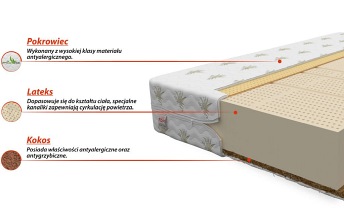 Materac TORO MAX 140x200