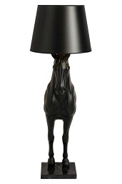 Lampa podłogowa KOŃ HORSE STAND S Czarny