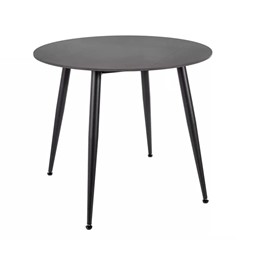 Stół Okrągły RION fi90 Czarny Mat