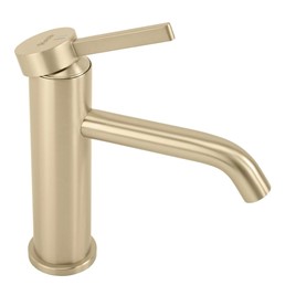 Bateria Umywalkowa RIVO Złoty Szczotkowany