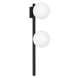 Kinkiet KORFU K-5463 Czarny/Biały