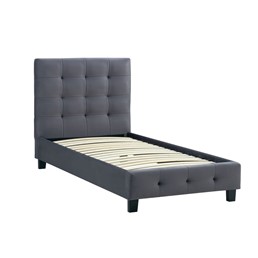 Łóżko Tapicerowane LT4-FX 90x200 Szary