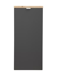 Szafka z koszem na pranie Capri Cosmos 811 Dąb Złoty Craft / Czarny