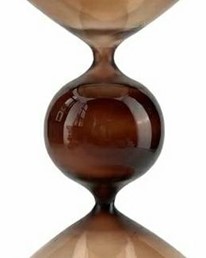 Klepsydra ELBA L Brązowy