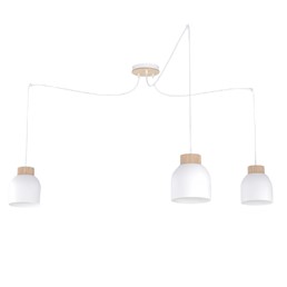 Lampa Wisząca KRU 3 Biały