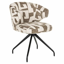 Krzesło Obrotowe MILLY Beżowy