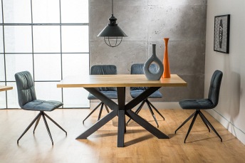 Stół CROSS 180x90 Okleina Naturalna