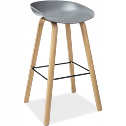 Hoker STING Dąb/Szary