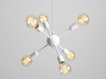 Lampa wisząca VANWERK BALL – biały