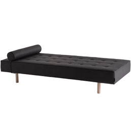 Leżanka TOPIC WOOD Karbon/Naturalny