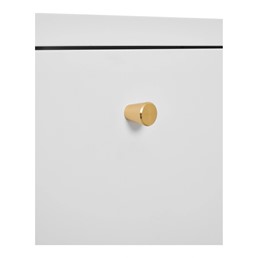 Szafka Nocna DALBY 40cm z Szufladami Biały