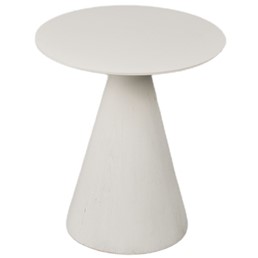 Stolik FLORENCE FL01W fi40 Biały