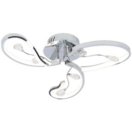 Lampa Sufitowa NATALIE 3 Chromowany
