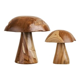 Dekoracja Ogrodowa MUSHROOMS Naturalny