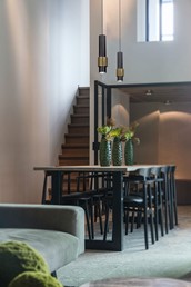 Lampa Wisząca PERN K-4716 Czarny/Złoty