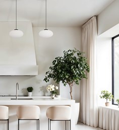 Lampa Wisząca PESO K-5670 Biały/Czarny