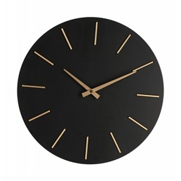 Zegar Ścienny TIMELINE 40 Czarny