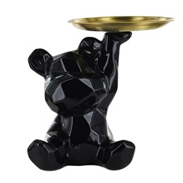 Figurka Origami Miś Czarny