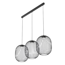 Lampa Wisząca MANTRA 3 Czarny