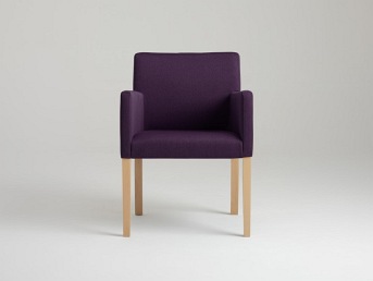 Fotel Wilton Arms 84 60x61x84 Jagodowy/Naturalny