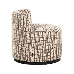 Fotel Obrotowy FRANNY Beżowy