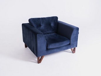 Fotel Willy 110x97x68 Aronia/Orzech