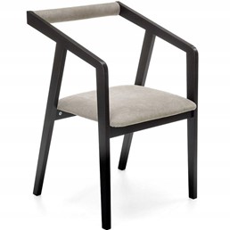 Krzesło AZUL Czarny/Popielaty