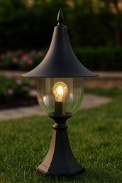 Latarenka Zewnętrzna BOSTON K-8133 Czarny