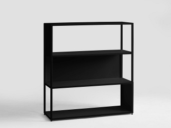 Regał Hyller Side Metal 100x35x110 Czarny