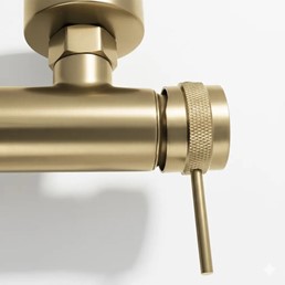 Bateria Wannowa LUNGO GRIP Złoty Szczotkowany