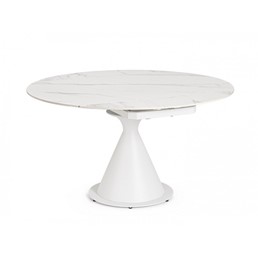 Stół Ogrodowy JONNI Rozkładany 85-135 Biały