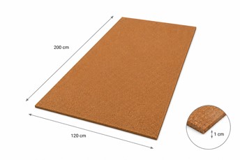 Mata Kokosowa 120x200 wys. 1cm 1200 g/m2