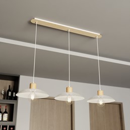 Lampa Wisząca KOBE 3 Biały