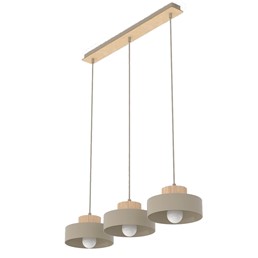 Lampa Wisząca KIVI 3 Beżowy