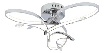 Lampa Sufitowa KATE 3 Chromowany